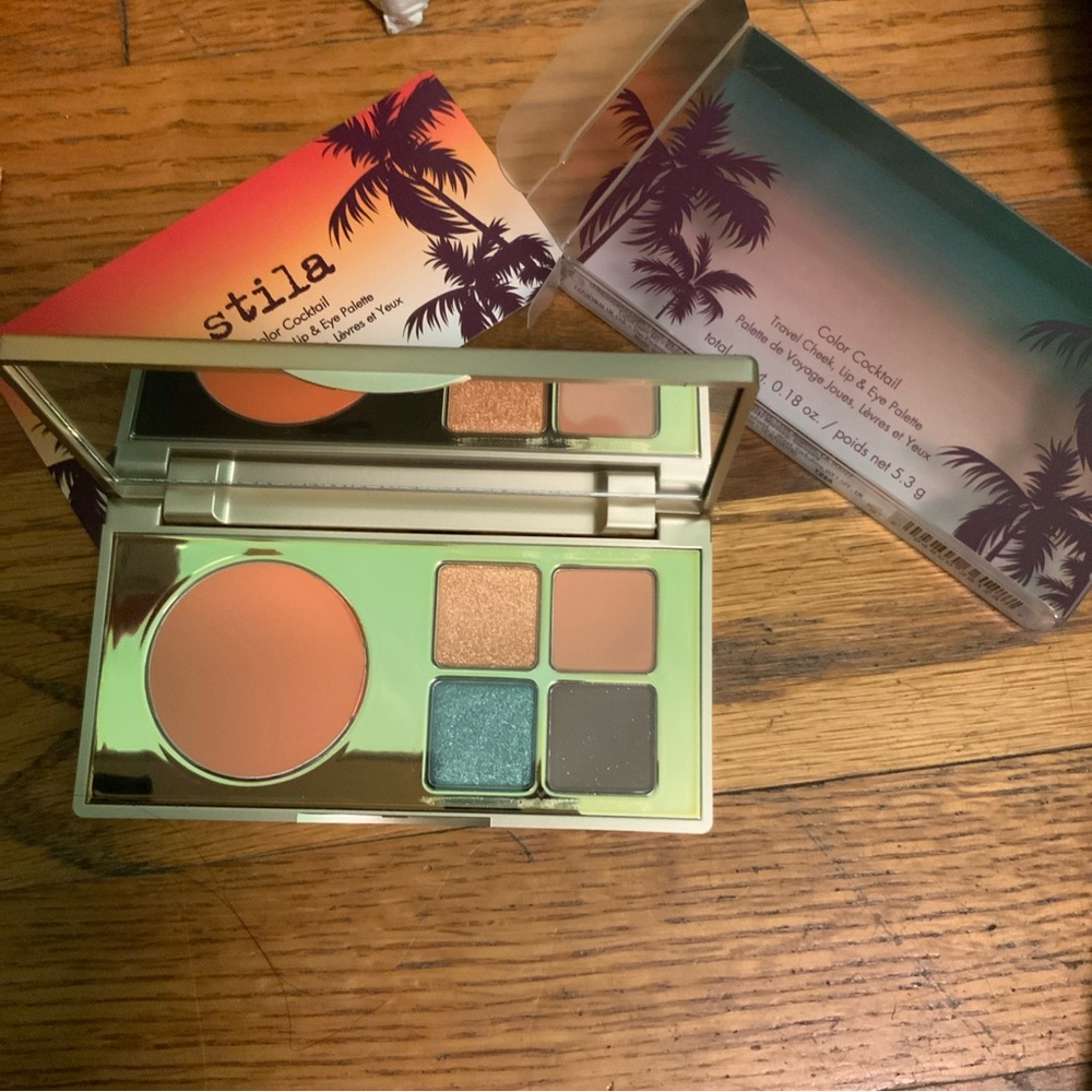 Stila Color Cocktail Blush Palette - Orange and Gold Hues